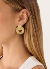 Azure Coast Earrings - Gold