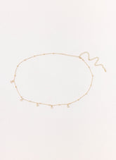 Crystal Haze Belly Chain - Gold
