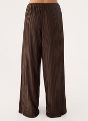 Darlow Low Rise Pants - Chocolate