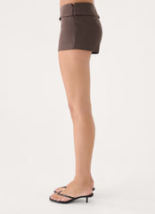 Dillan Mini Short - Chocolate