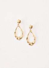 Ember Glow Earrings - Gold