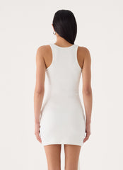 Jesamine Mini Dress - White