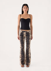 Karuna Denim Jeans - Tiger
