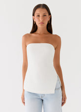 Midnight Glance Top - White