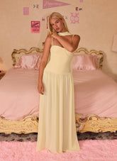 On My Page Maxi Dress - Yellow