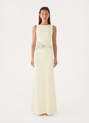 Reina Maxi Dress - Yellow
