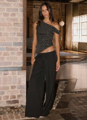 Samuel Low Rise Suiting Pants - Black
