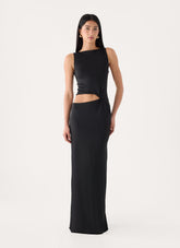 Sofia Maxi Dress - Black