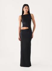 Sofia Maxi Dress - Black