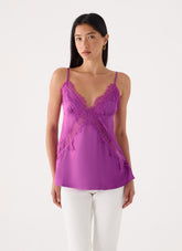 Winona Night Cami Top - Purple