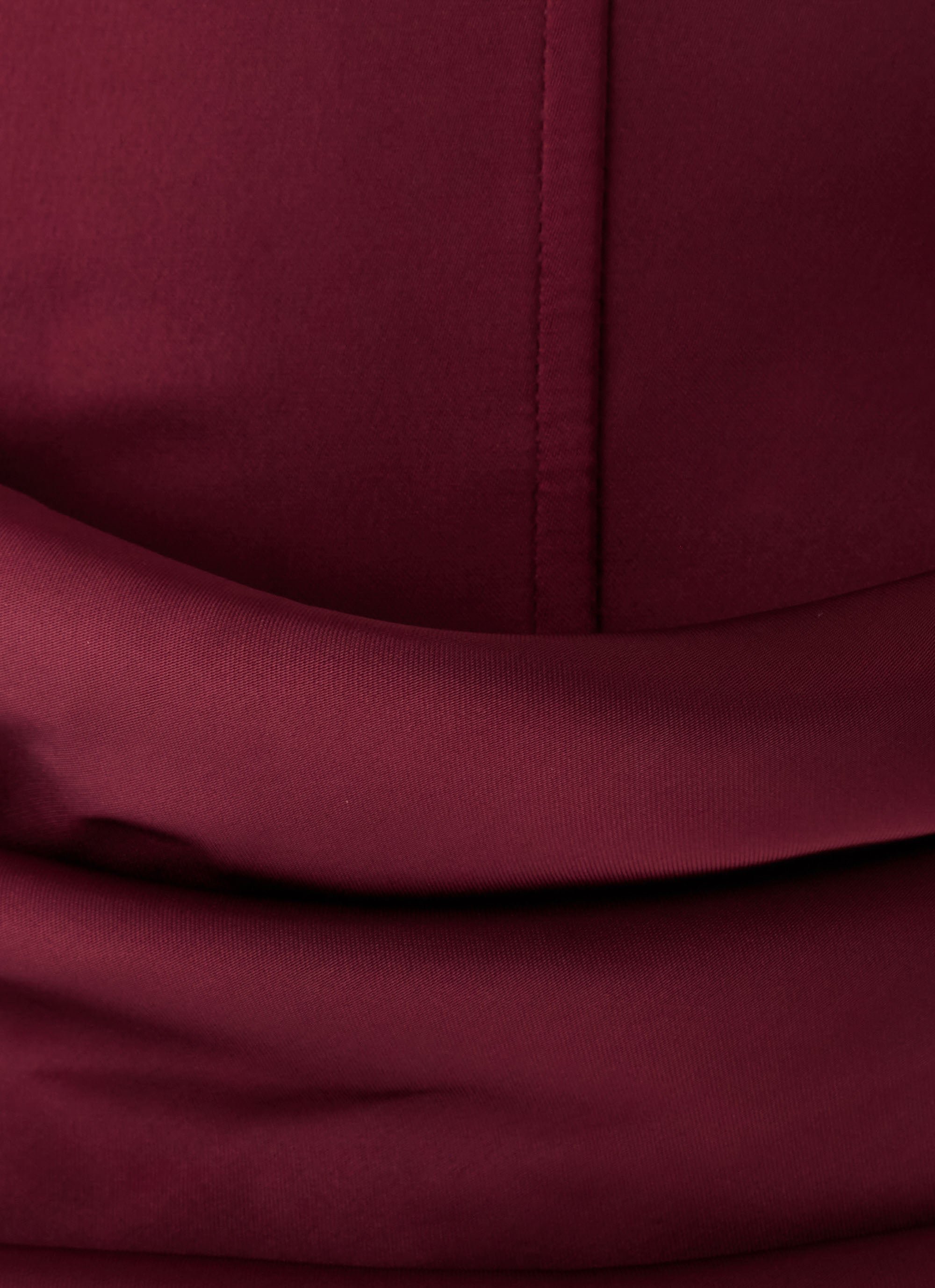 Adara Corset Maxi Dress - Burgundy
