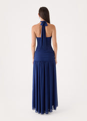 Alissya Maxi Dress - Rich Blue
