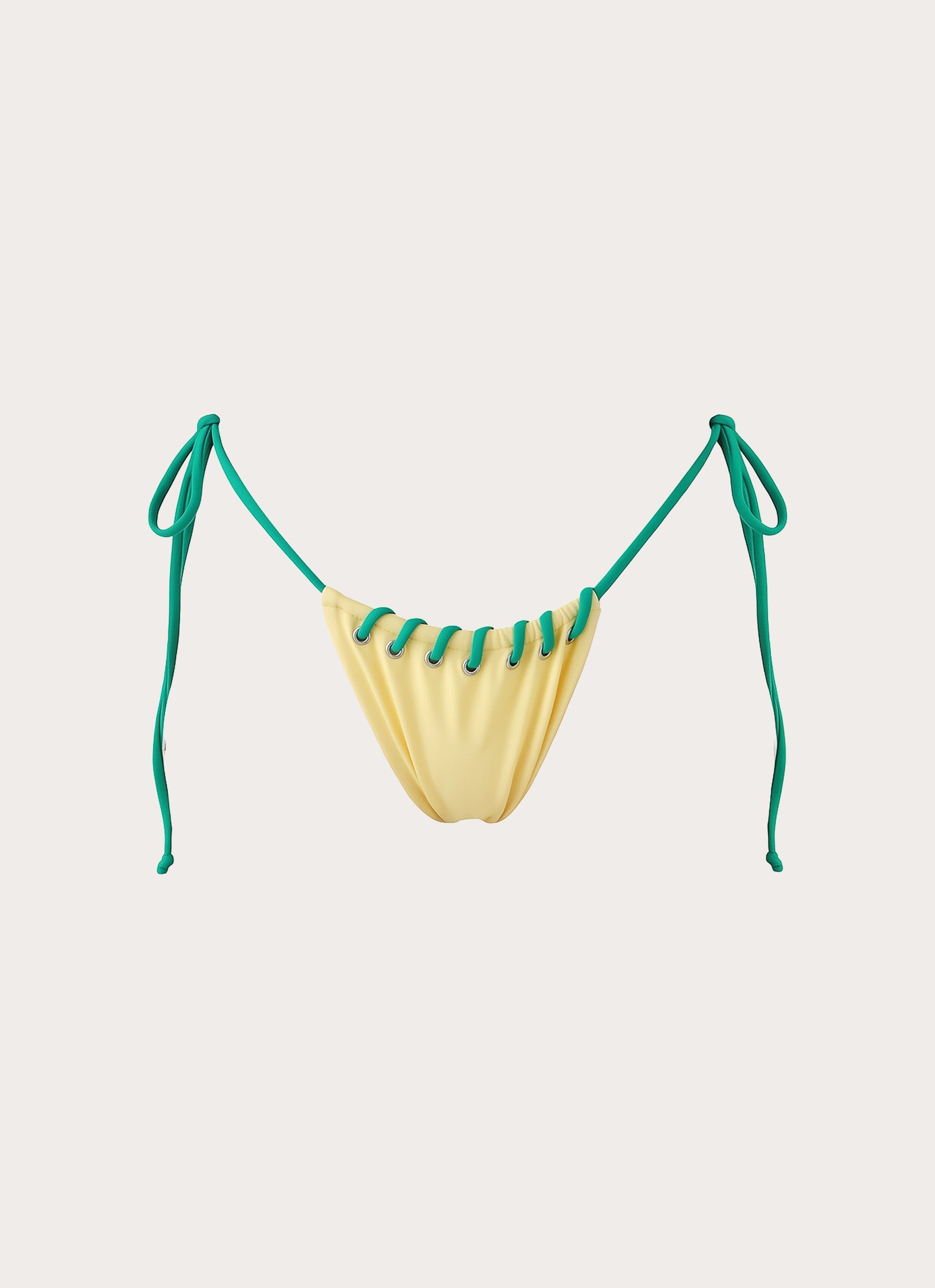Alvana Bikini Bottoms - Bright Lemon
