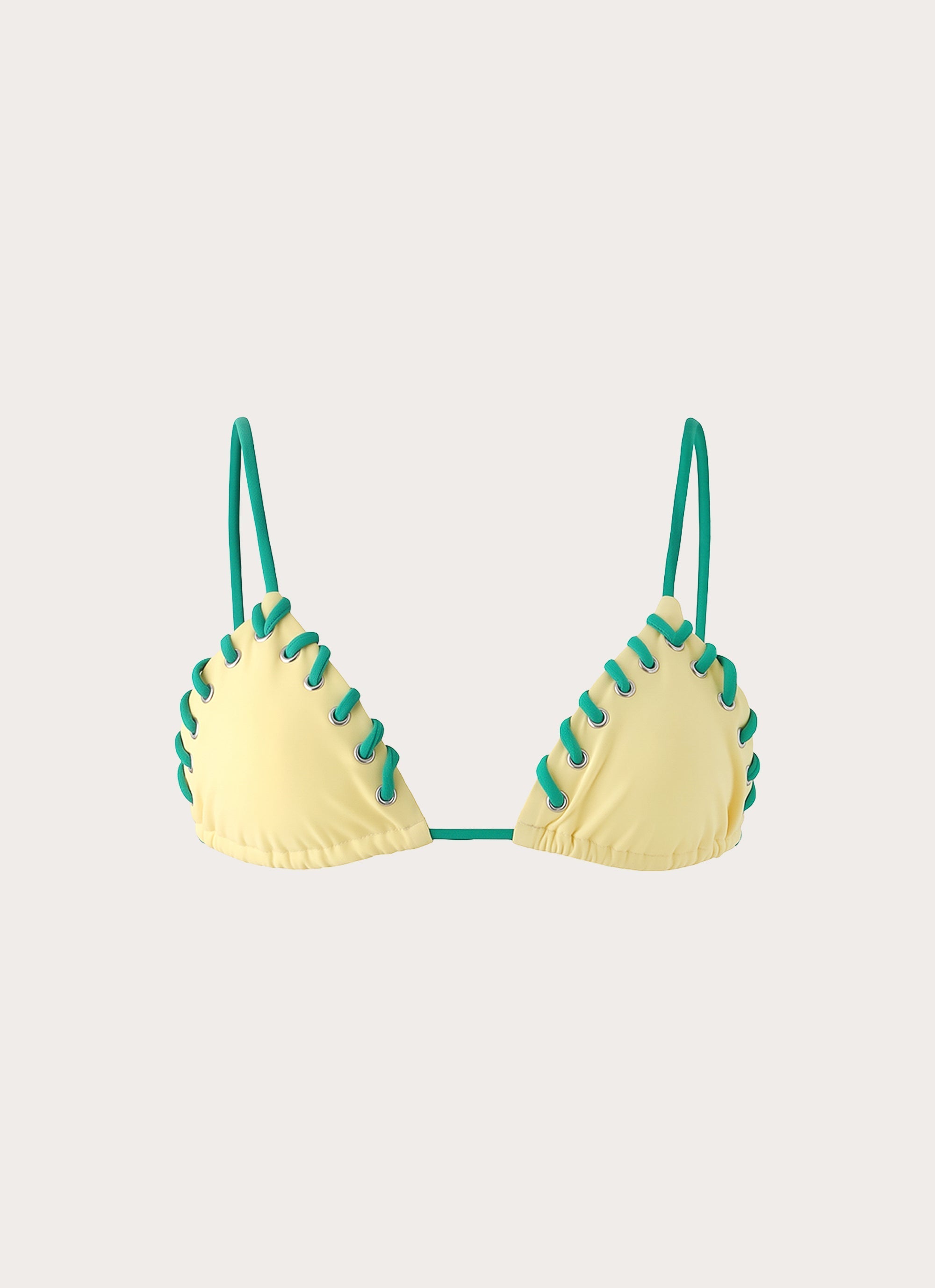 Alvana Bikini Top - Bright Lemon