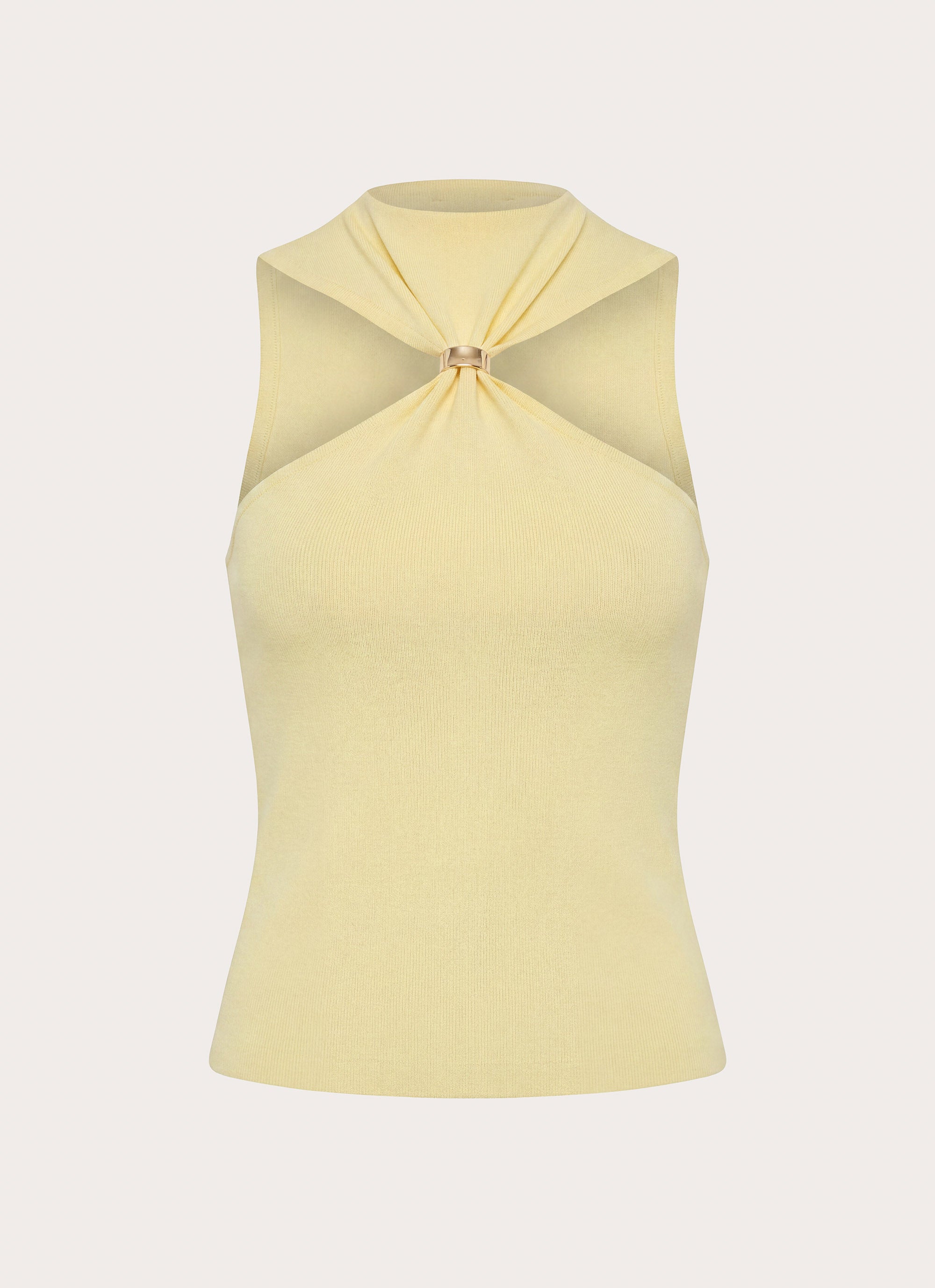 Amarah Knit Top - Yellow