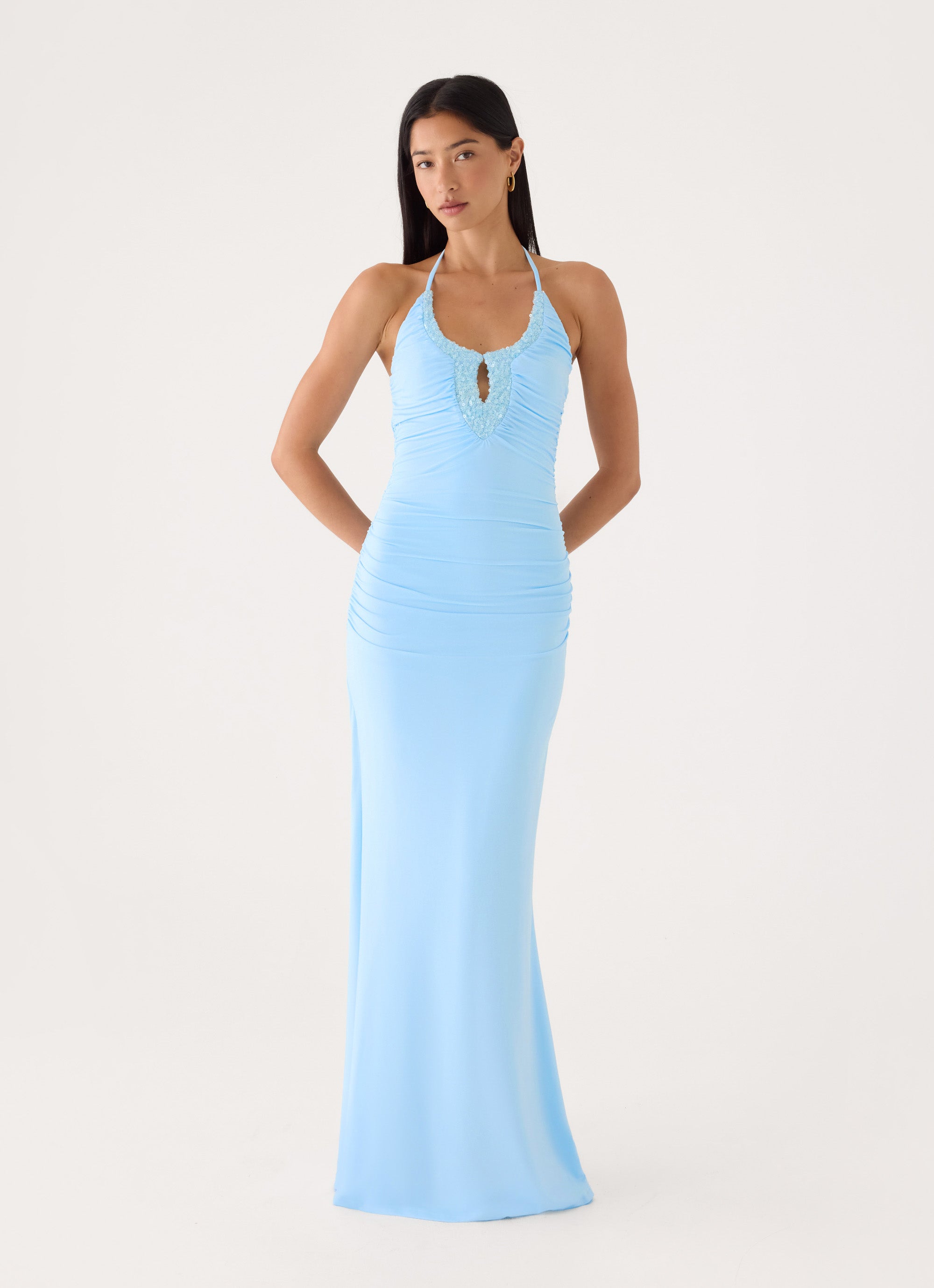 Aminata Maxi Dress - Blue