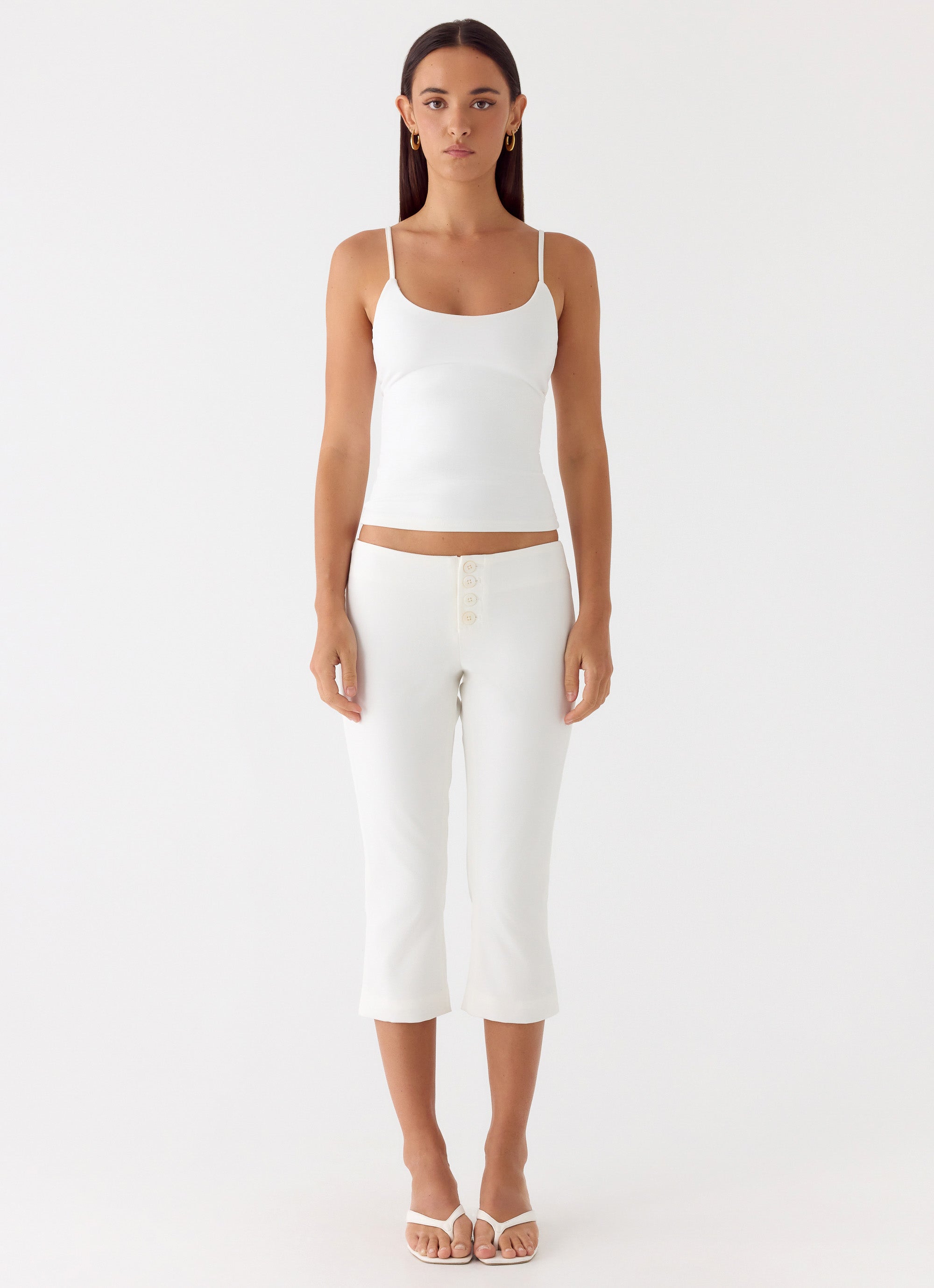 Andrea Pants - White