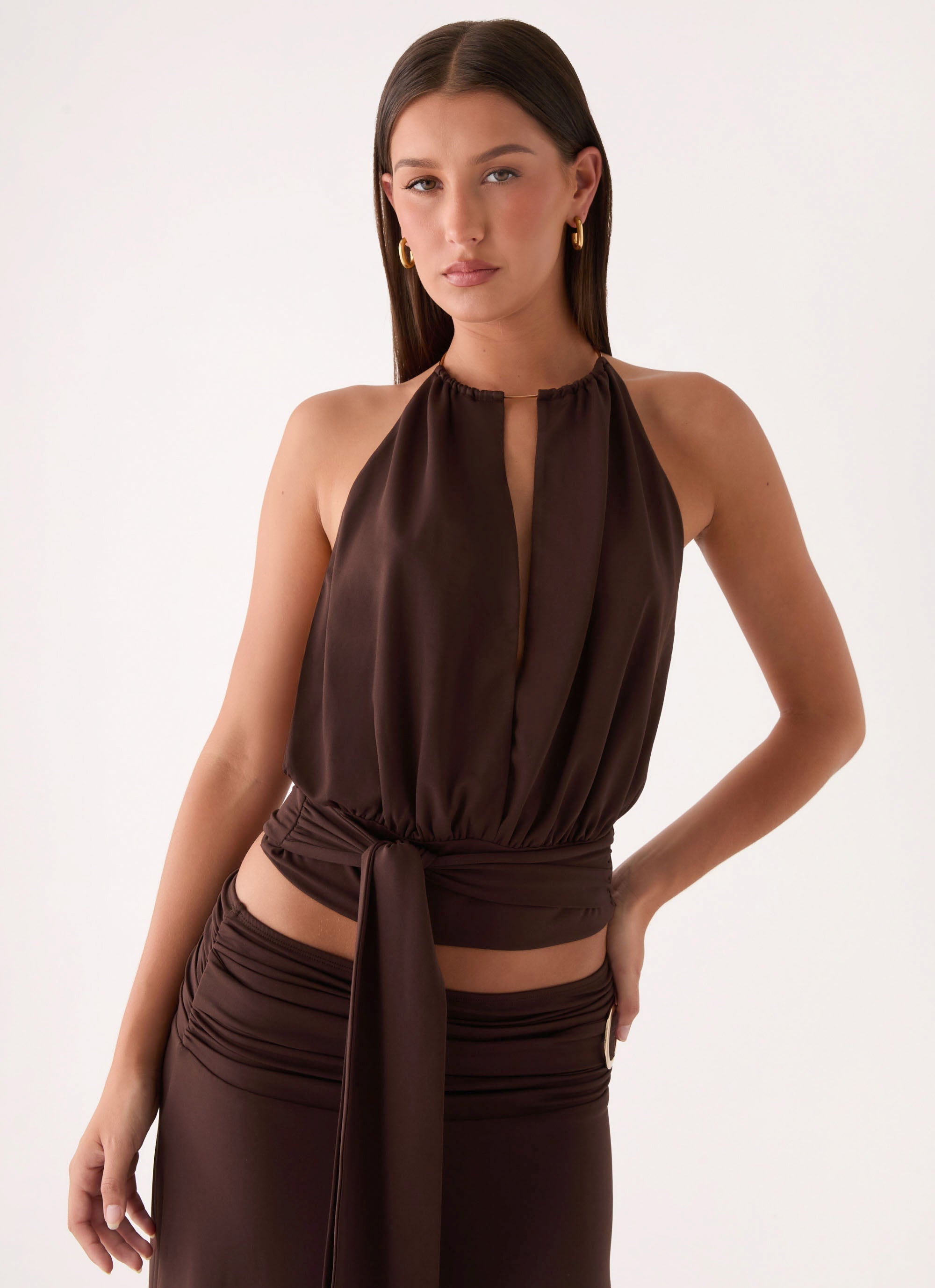 Automatic Top - Rose Taupe