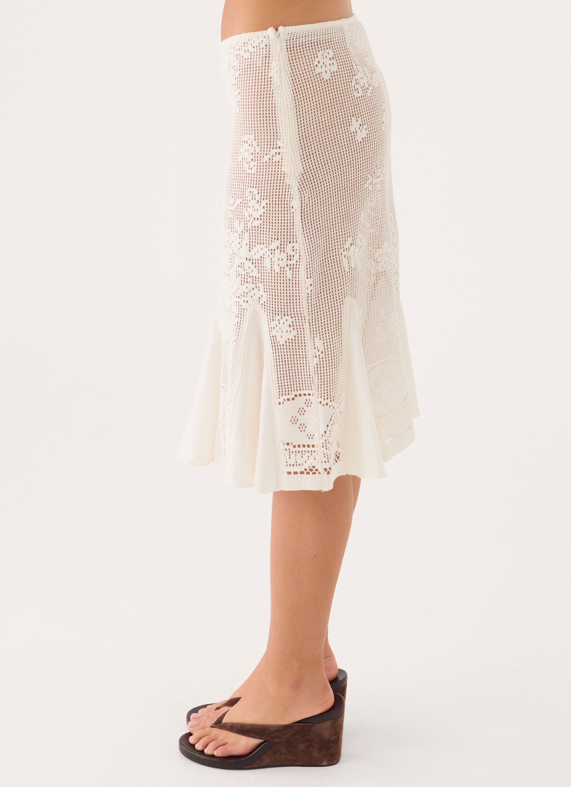 Better Me Midi Skirt - Ivory