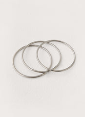 Blair Bangles - Silver