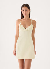 Brave Sound Mini Dress - Yellow