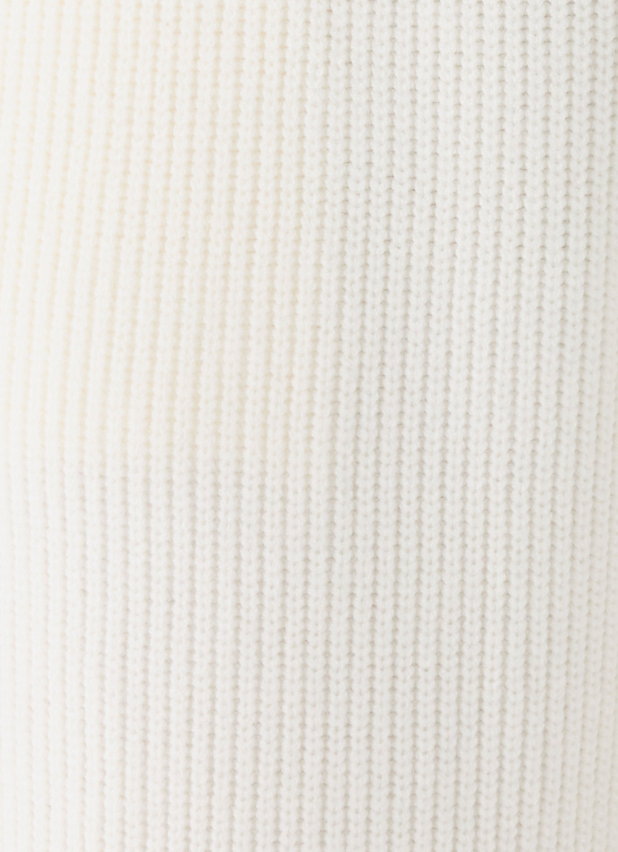 Cauaria Button Low Rise Knit Pants - Ivory