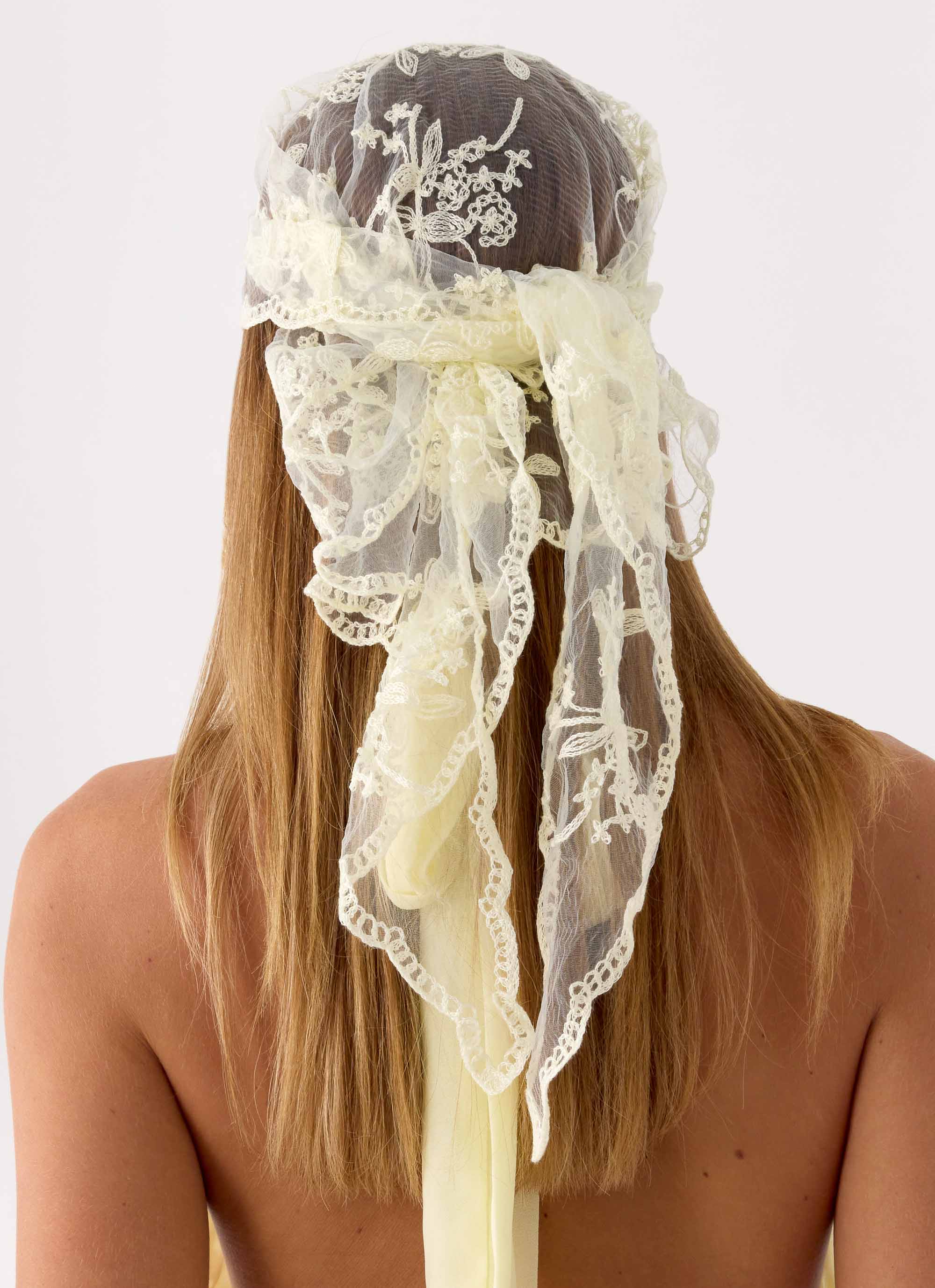 Citrus Squeeze Scarf - Yellow