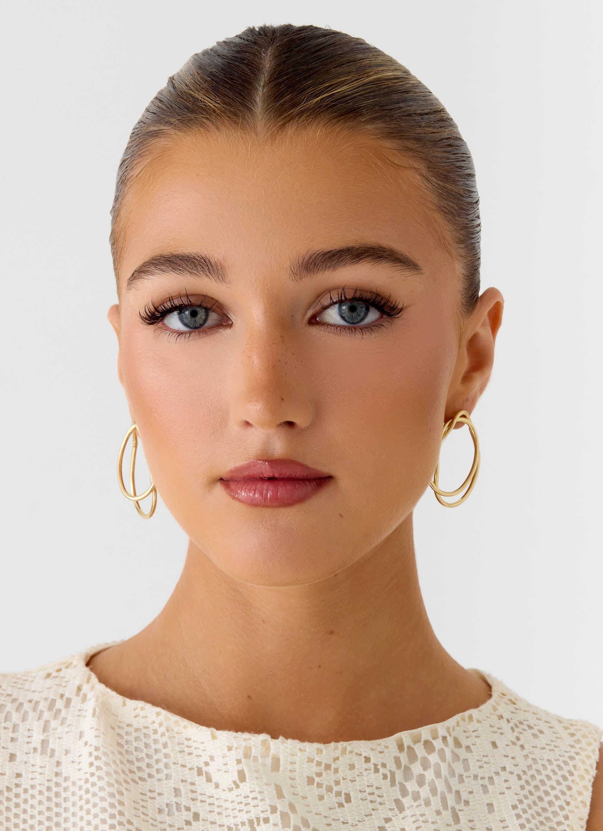 Cloudform Earrings - Gold