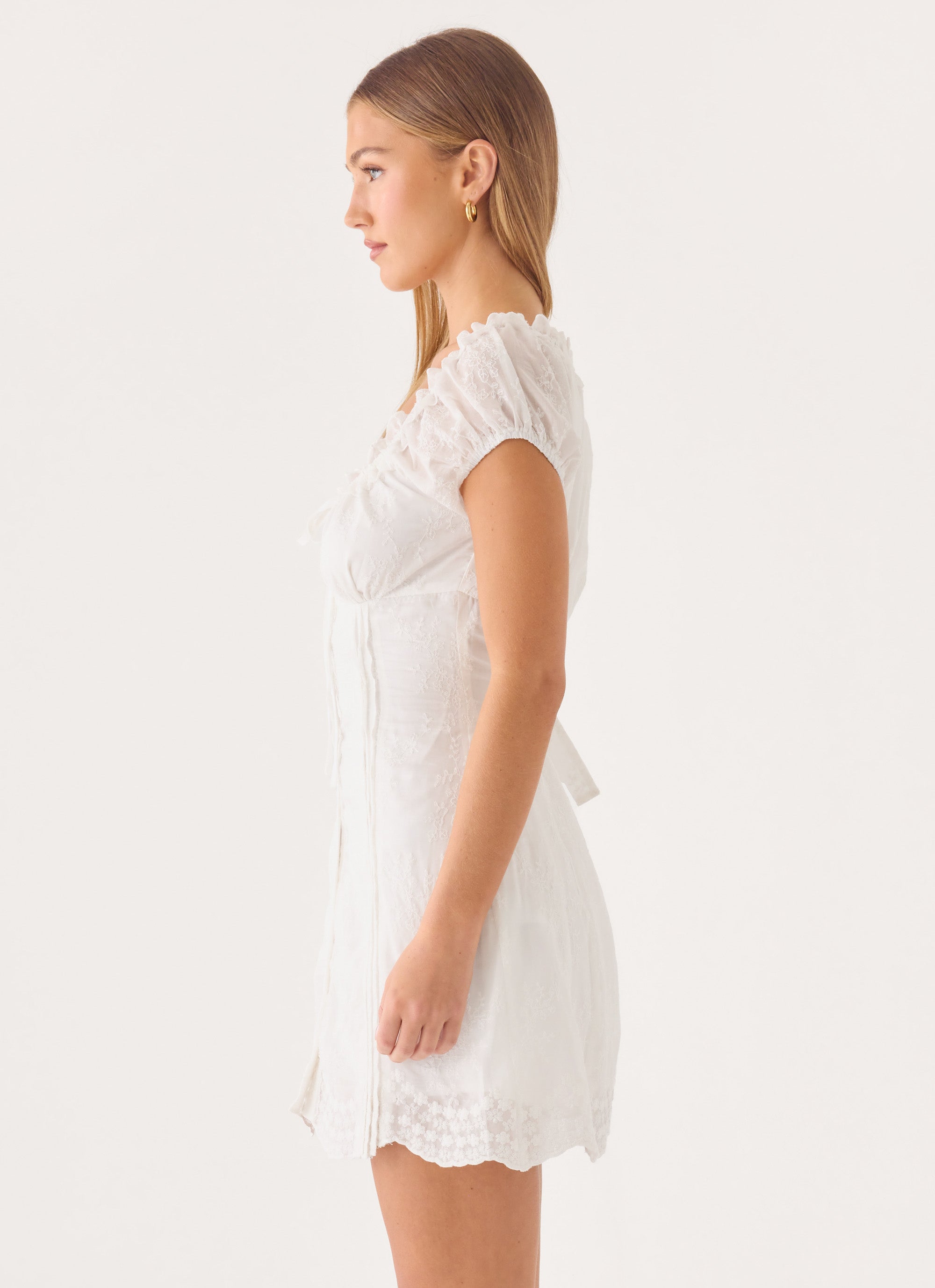 Complexity Mini Dress - White