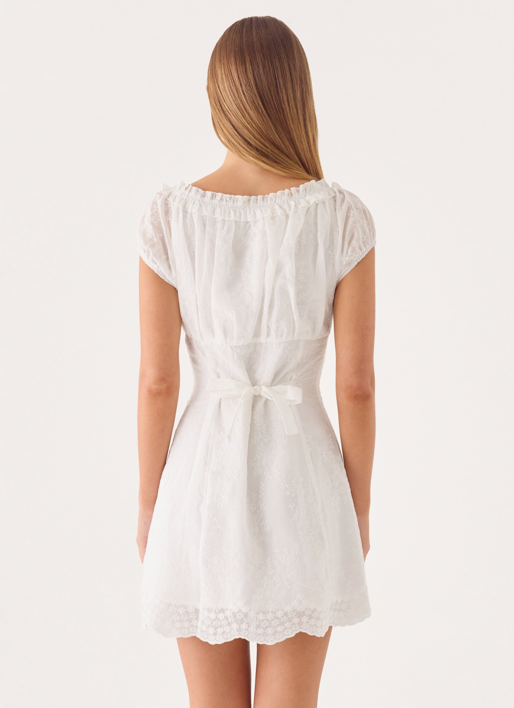 Complexity Mini Dress - White