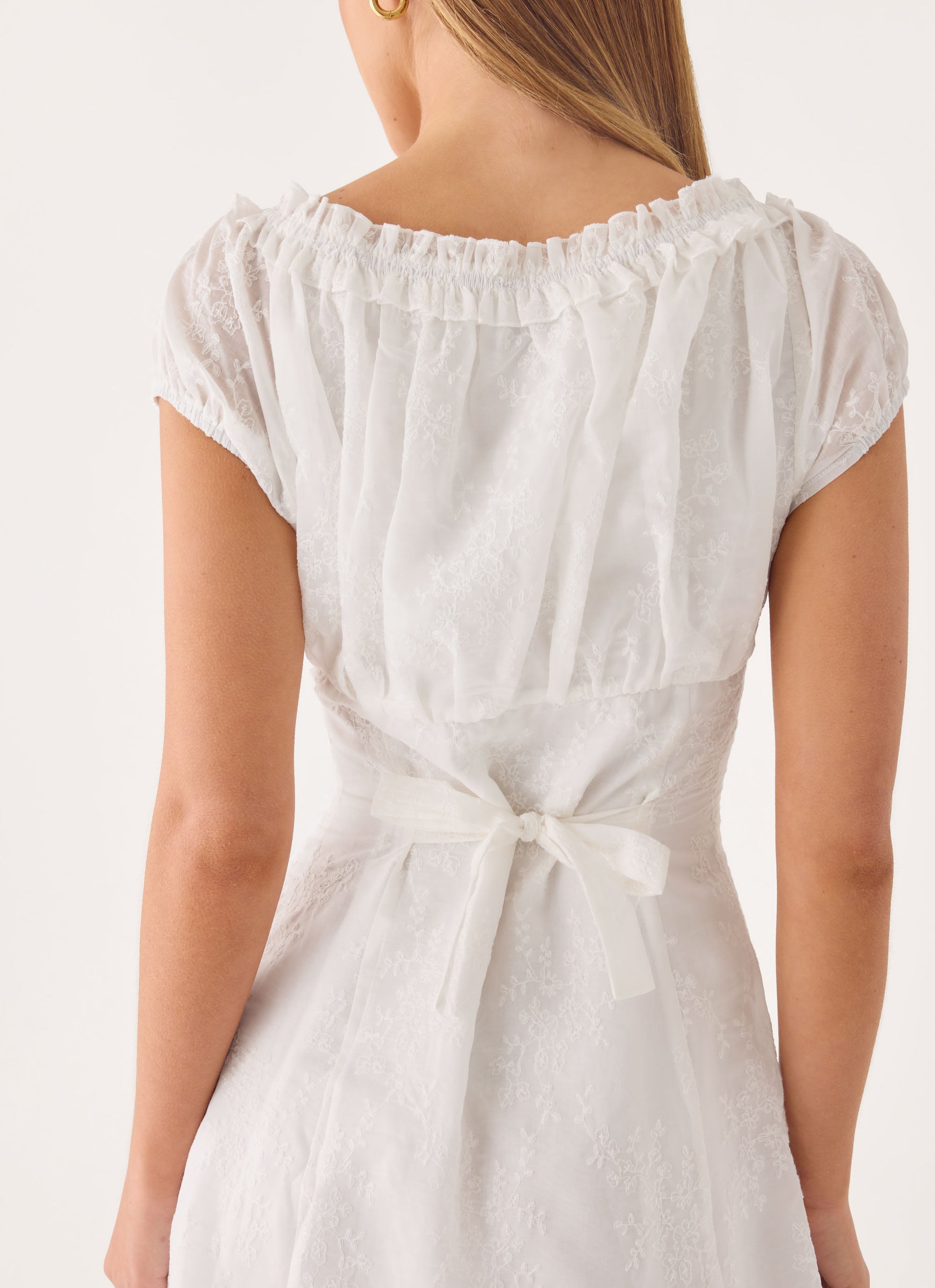 Complexity Mini Dress - White