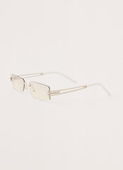 Crystal Rebel Sunglasses - Clear