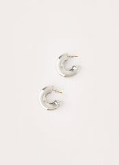 Daily Edit Earrings - Silver
