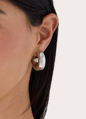 Daily Edit Earrings - Silver