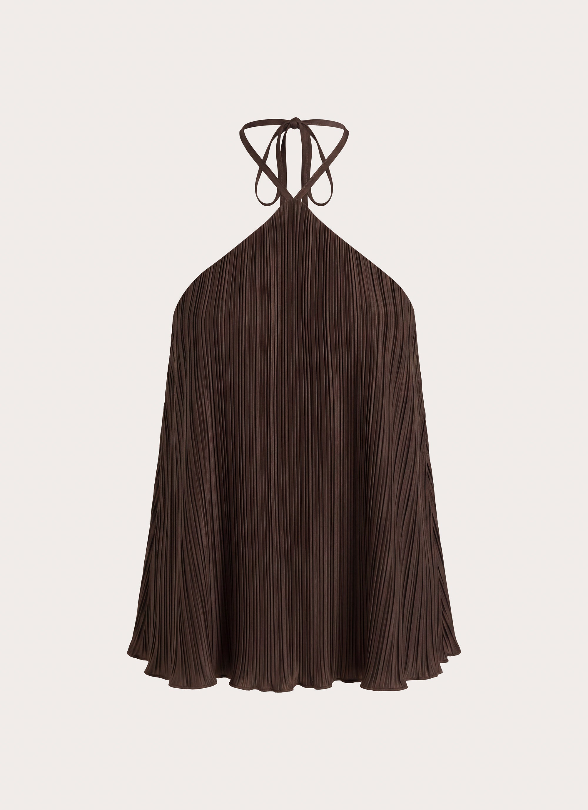 Danni Halter Top - Chocolate