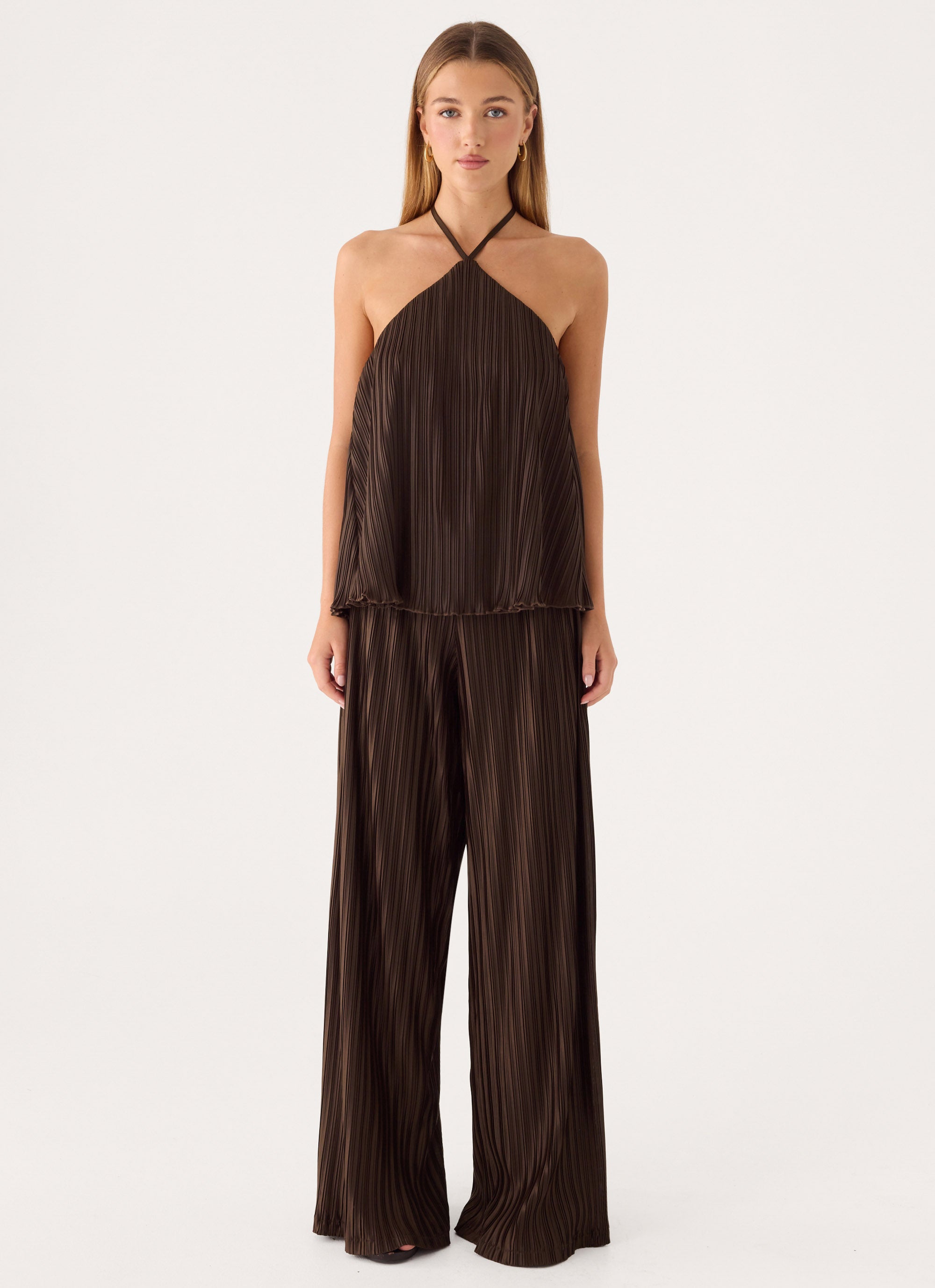 Darlow Low Rise Pants - Chocolate