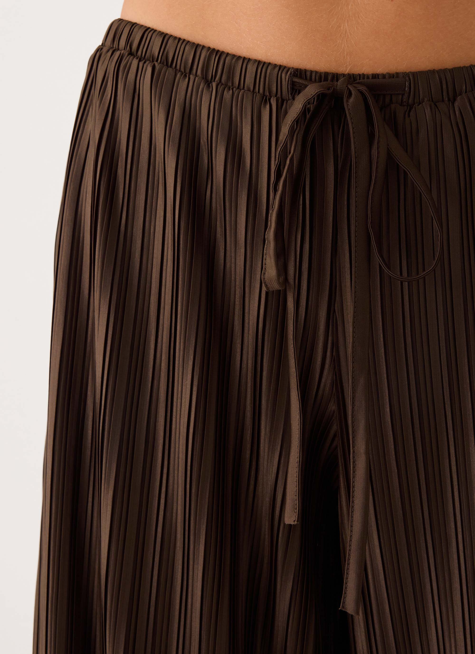 Darlow Low Rise Pants - Chocolate