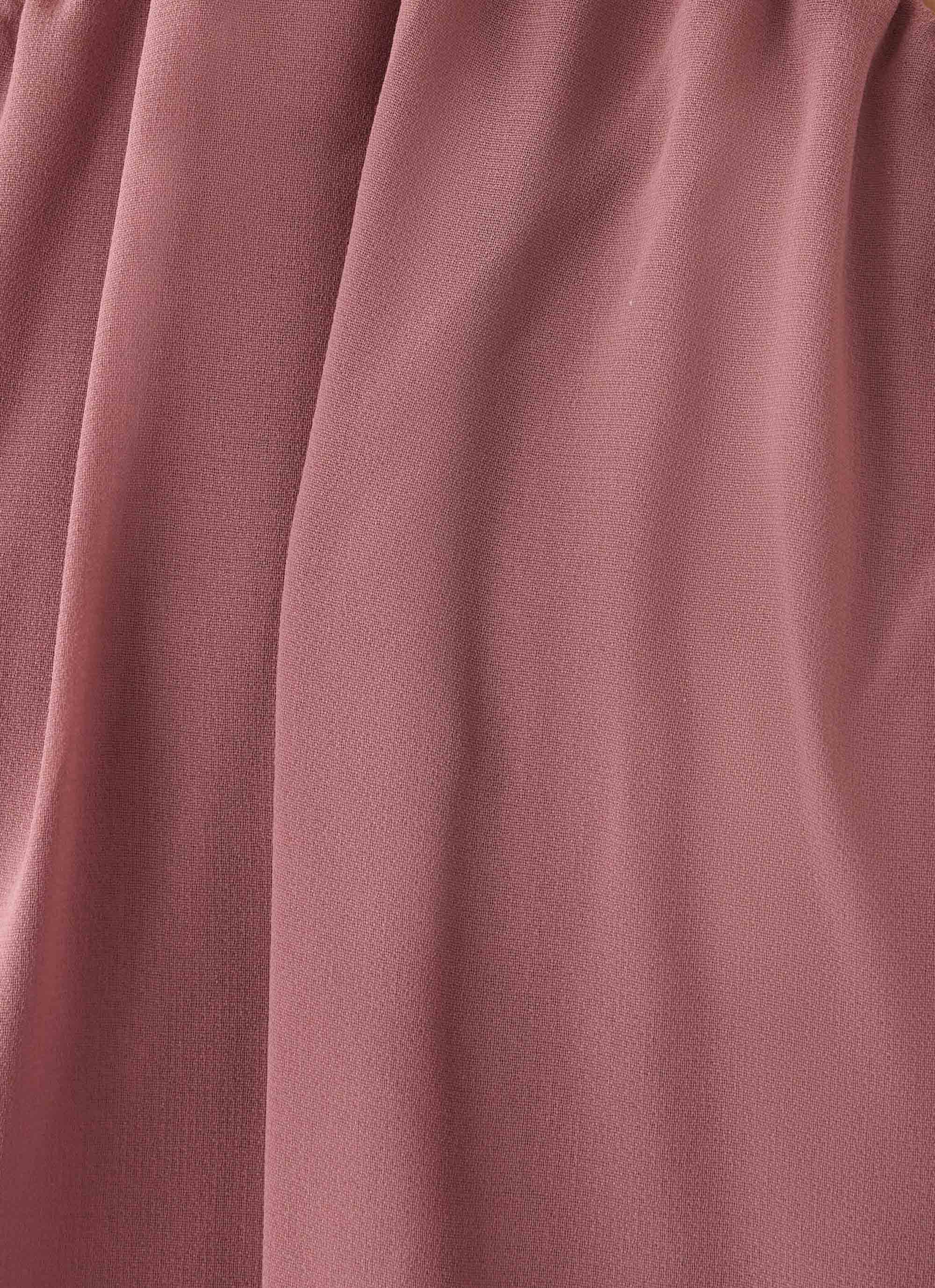 Donar Mini Dress - Mocha Mousse