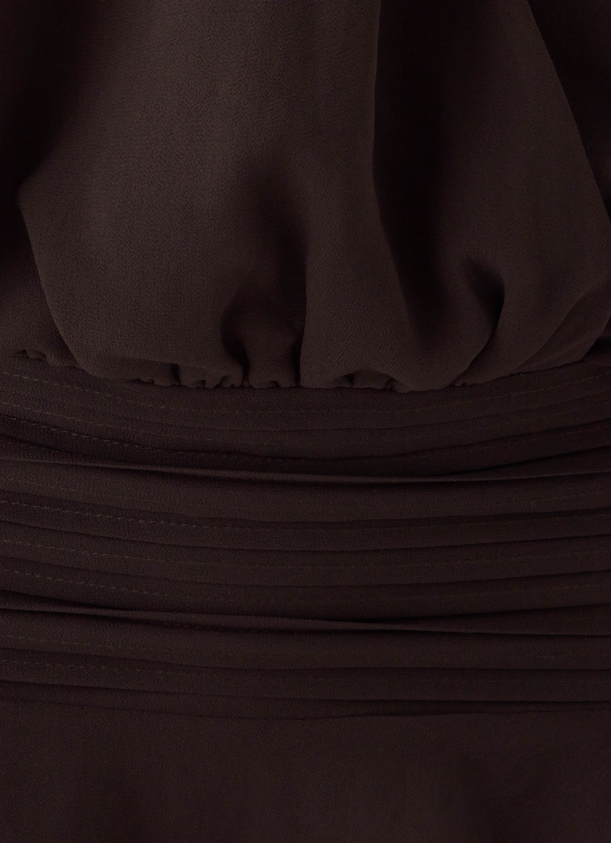 Elisana Mini Dress - Chocolate