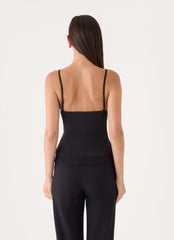Ellah Jersey Top - Black