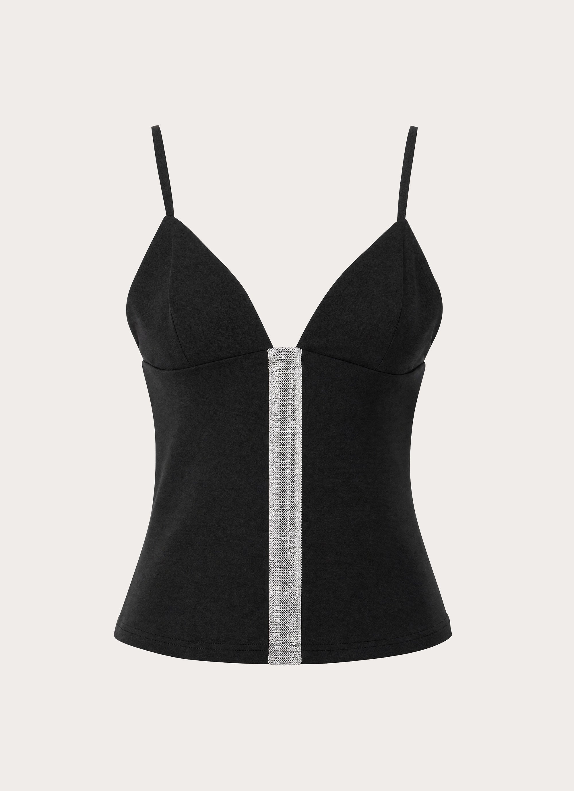 Ellah Jersey Top - Black