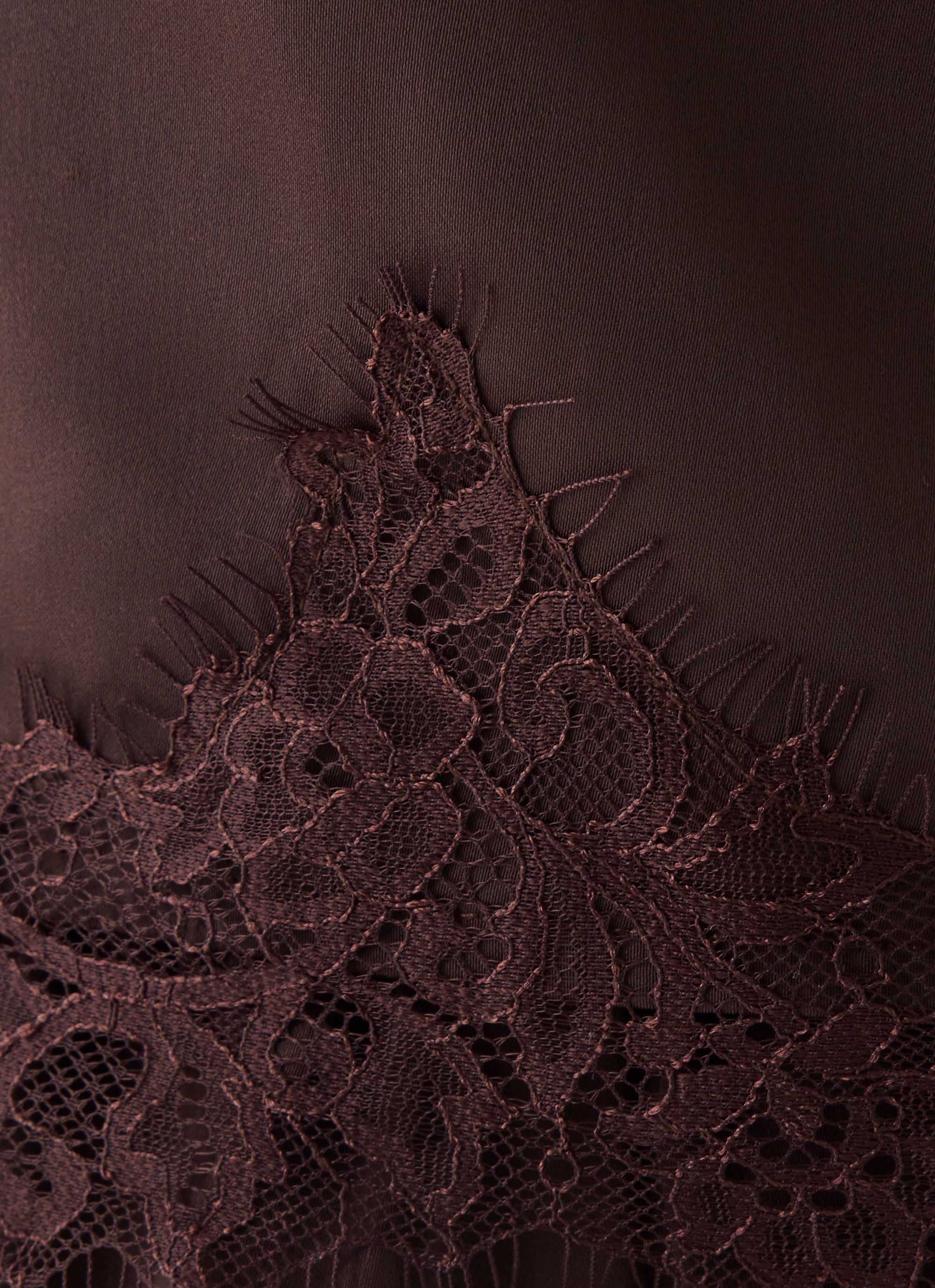 Ellora Cami Top - Chocolate
