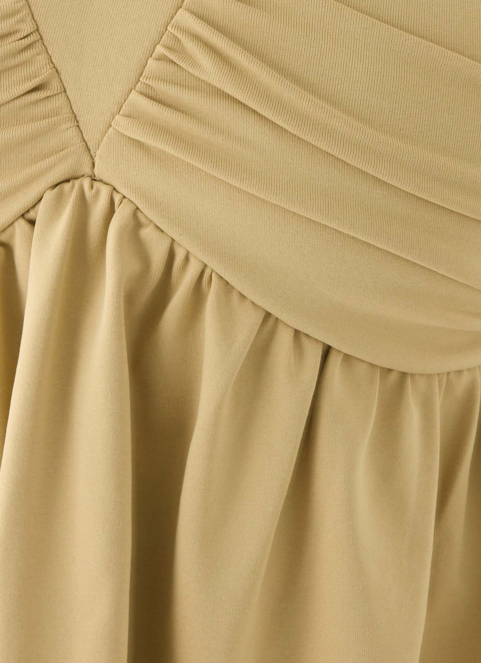 Evara Top - Olive Green