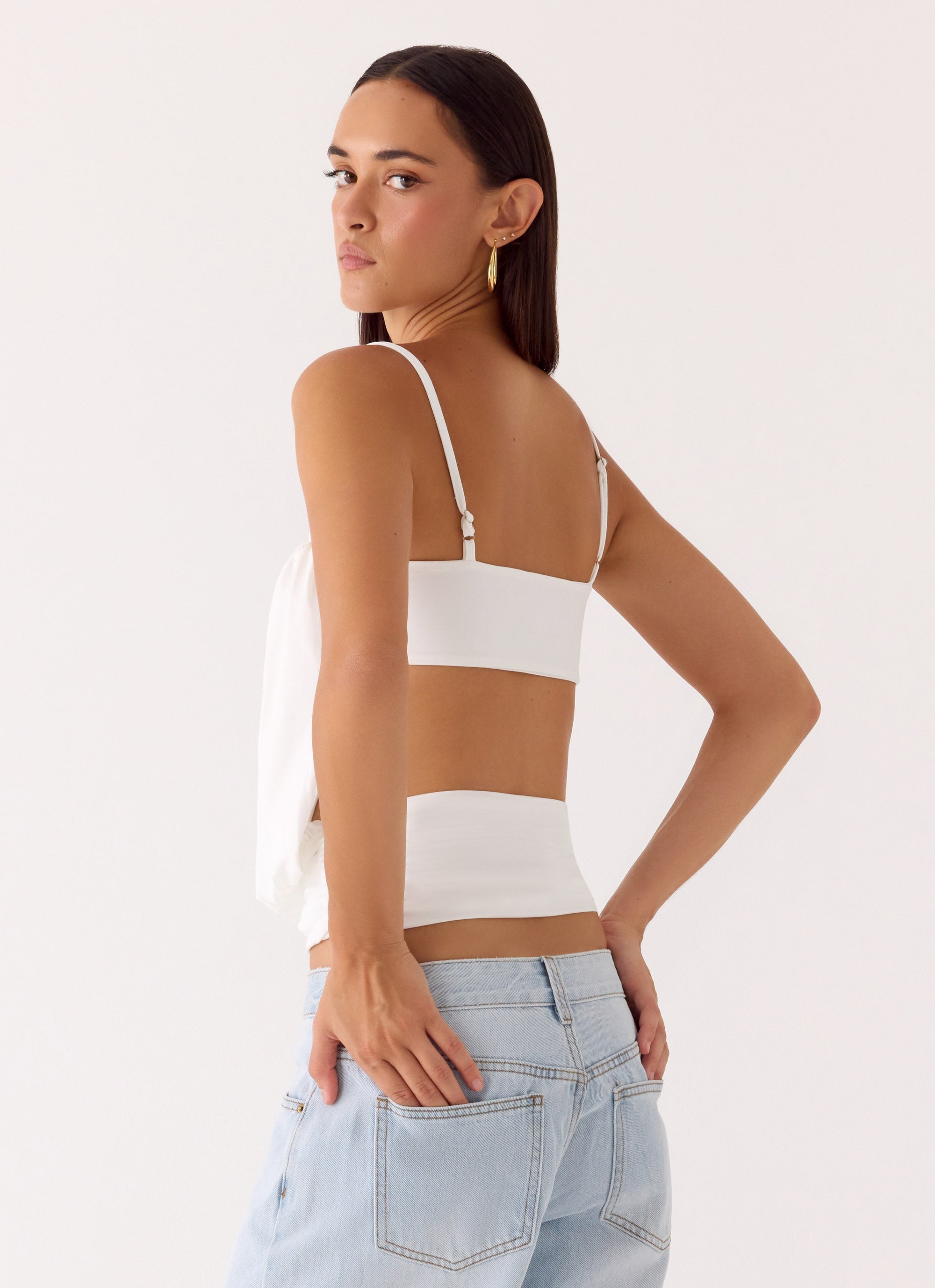 Final Touch Top - Ivory