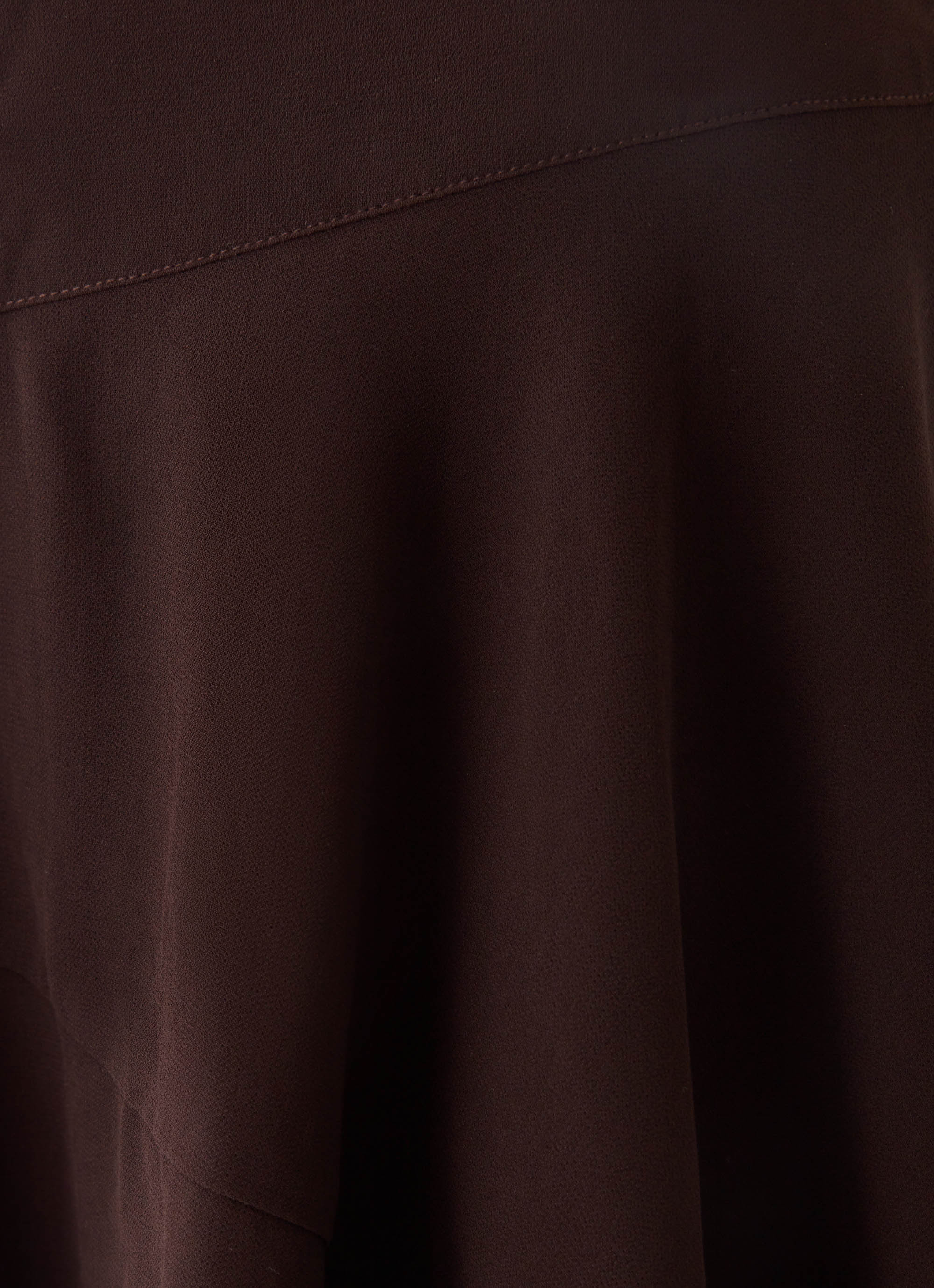 Gehrie Mini Skirt - Chocolate