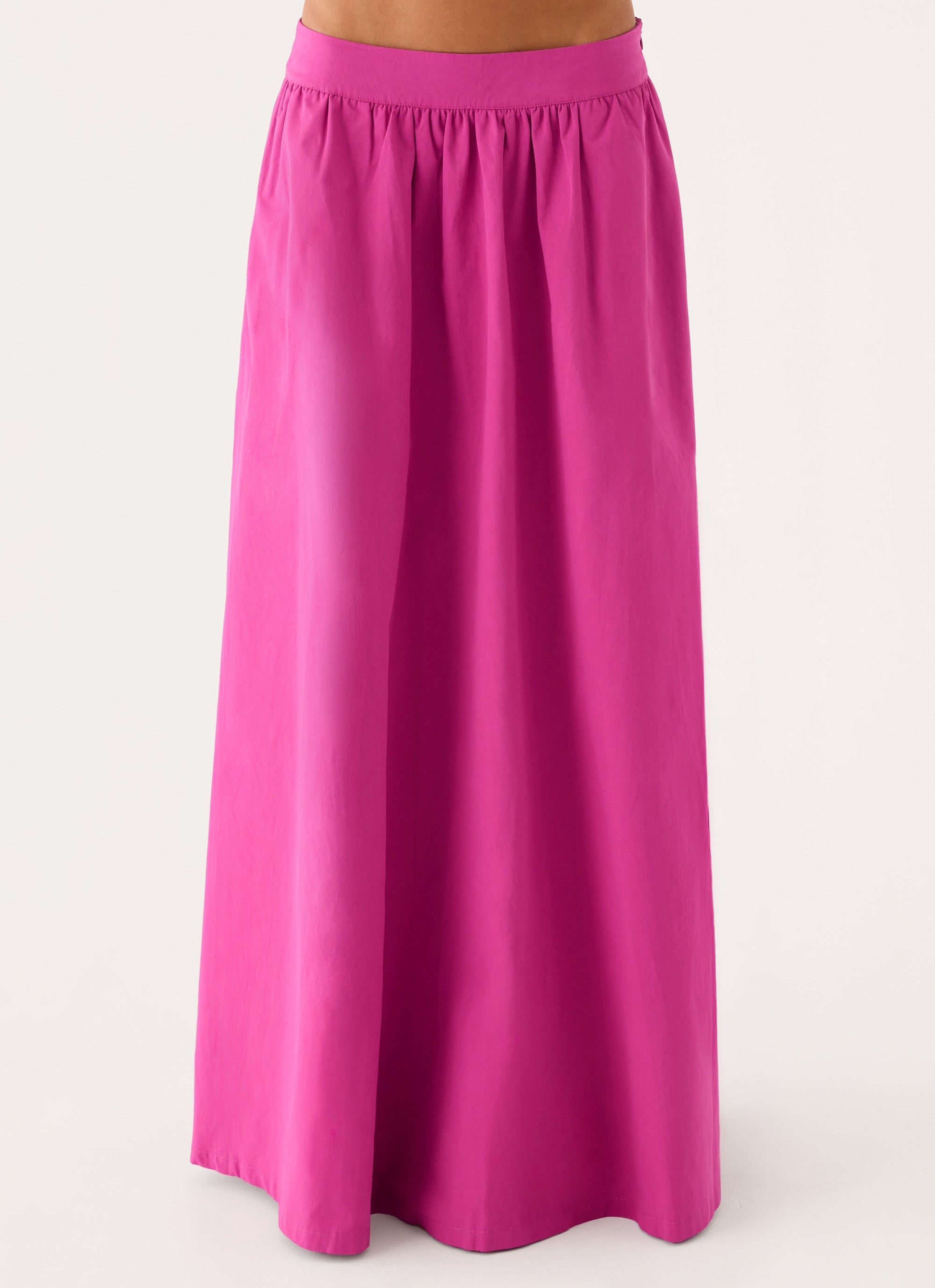 Grand Gestures Maxi Skirt - Berry Kiss
