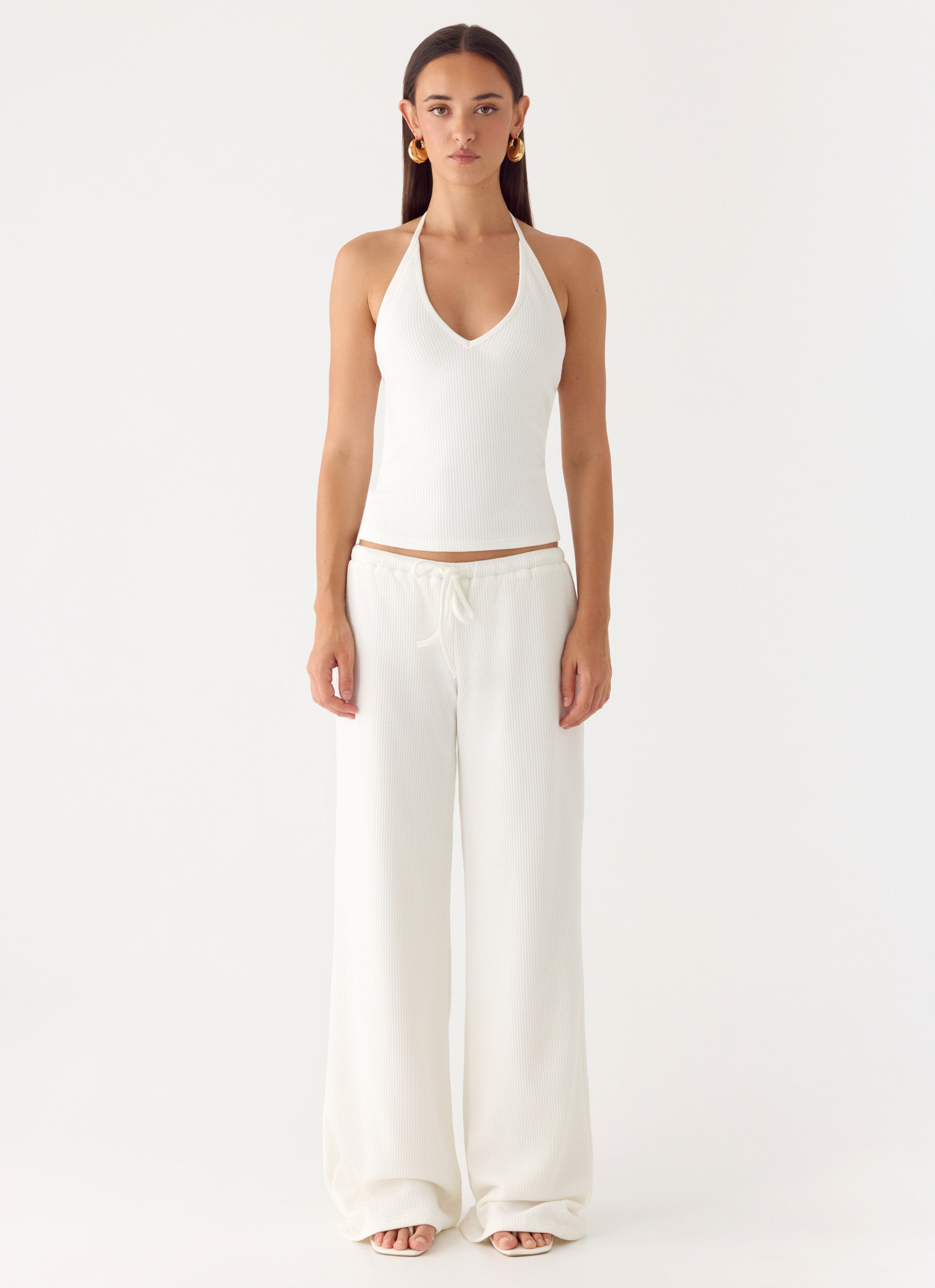 Henry Halter Top - Ivory