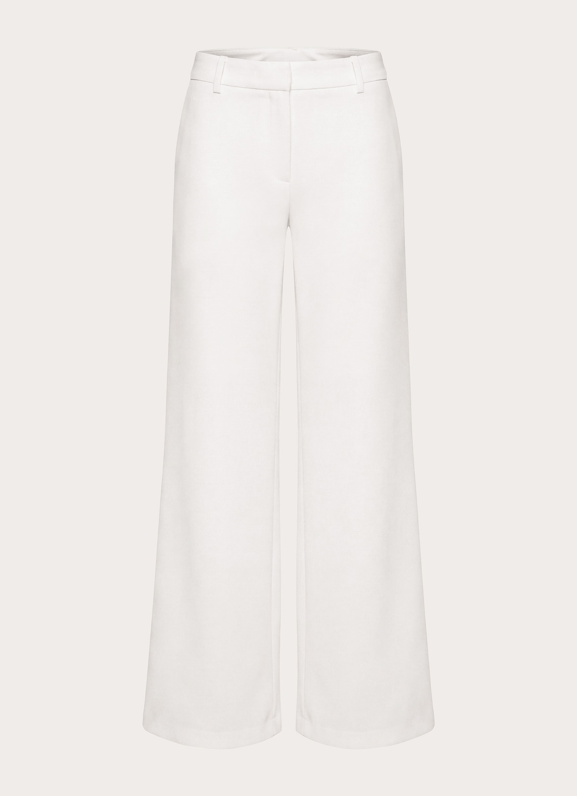 Hot As Ice Low Rise Pants - White