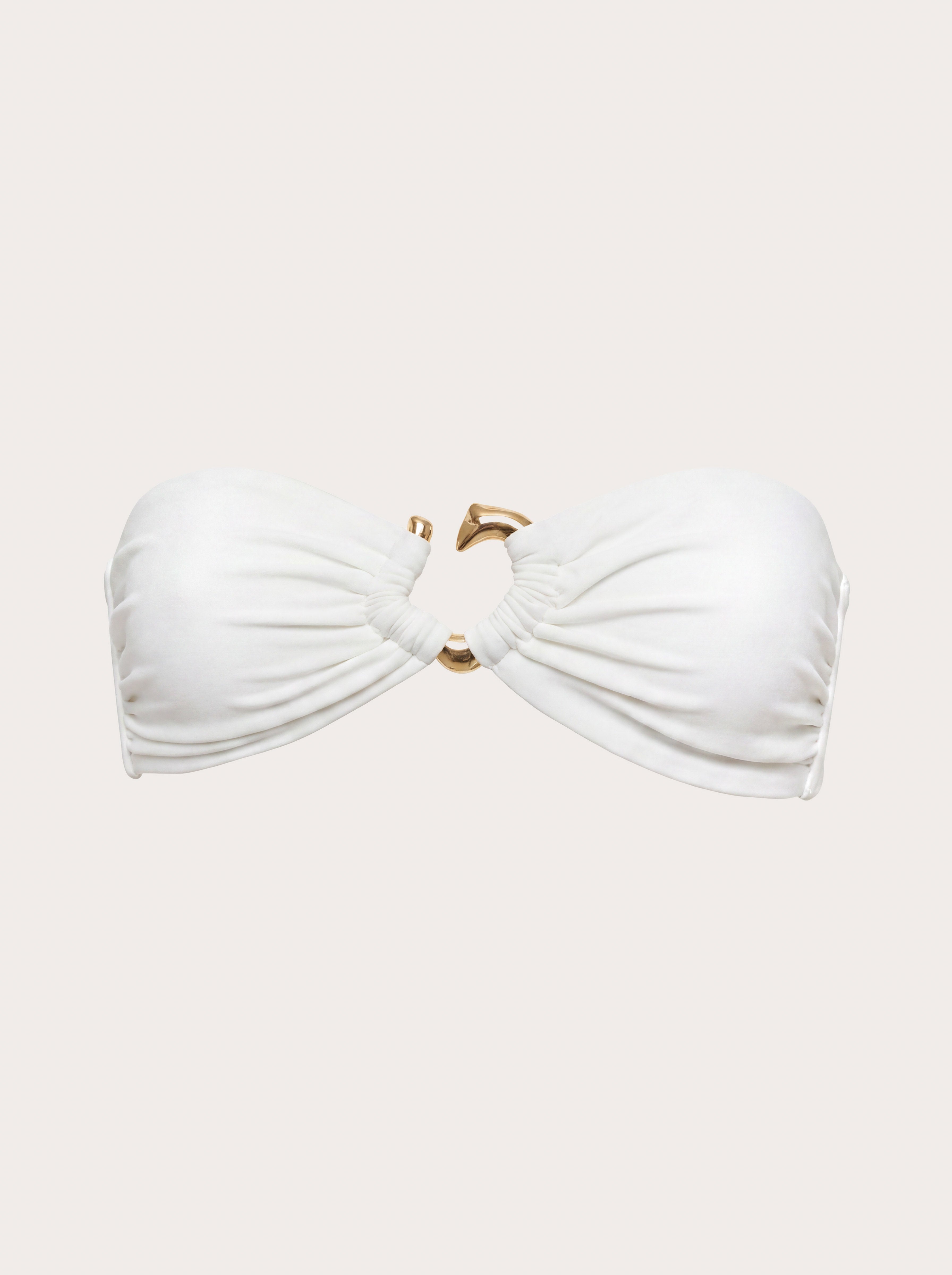 House Party Bikini Top - White
