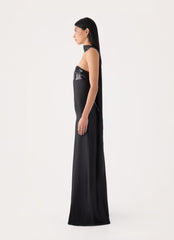 Hush Sequin Maxi Dress - Black